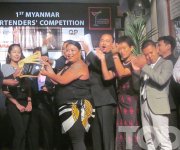 1st Myanmar Bartenders' Competition 2014